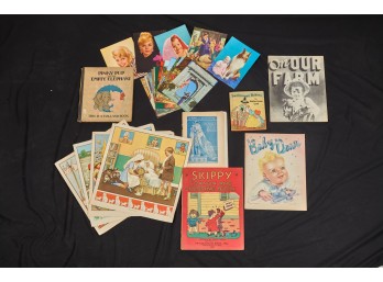 GROUP OF VINTAGE CHILDREN'S PUBLICATIONS, ETC