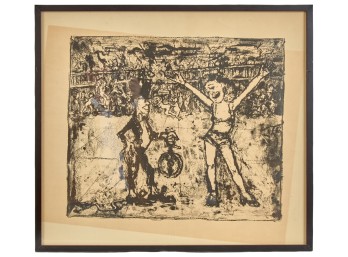 THE BALLROOM by JUNE LEAF (1929-2024)