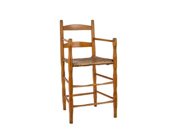 CHILD'S (18th c) COUNTRY LADDER BACK CHAIR