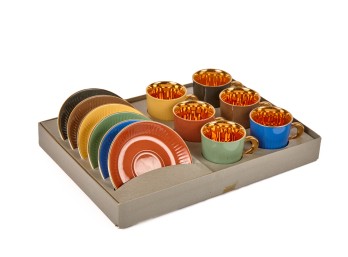 FIGGJO FLINT of NORWAY DEMITASSE SET