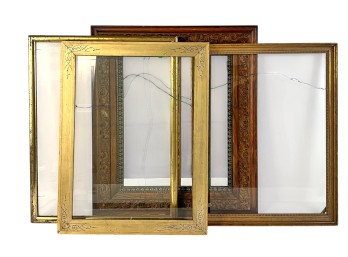 (4) ANTIQUE and MODERN CUSTOM FRAMES