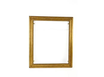 (19th / 20th c) CARVED and GILT FRAME