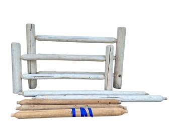 FULL-SIZED COWBOY BED FRAME POSSIBLY ANDY ANDERSON