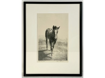 CLARENCE W. ANDERSON LITHOGRAPH / Stout Fellow