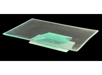 MODERNIST GLASS TRAY