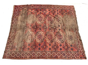 ANTIQUE ORIENTAL AREA RUG