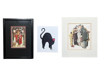 (2) PRINTS and a CAT by LIZ LONG