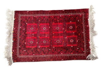 BOKHARA HANDMADE WOOL ORIENTAL AREA RUG
