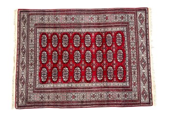 BOKHARA HANDMADE WOOL ORIENTAL AREA RUG
