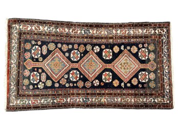 ZANJAN SEMI-ANTIQUE ORIENTAL AREA RUG