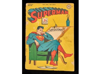 1946 SUPERMAN COMIC BOOK NO 41