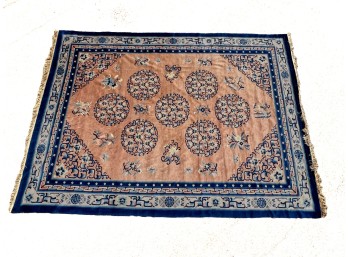ROOM-SIZE CHINESE ORIENTAL RUG