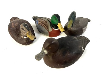 (3) WORKING DECOYS & (1) By STONEY POINT DECOYS