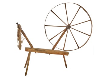 (18th / 19th C) OAK GREAT WHEEL