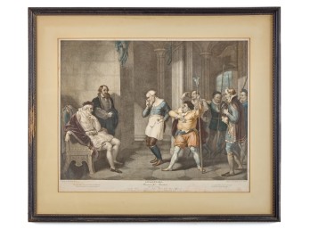 1798 'MEASURE FOR MEASURE' SHAKESPEARE ENGRAVING
