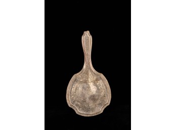 WEIGHTED STERLING SILVER HAND MIRROR