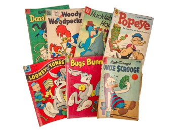 (7) DELL COMIC BOOKS circa 1950s