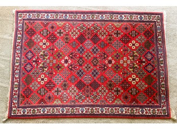HAND KNOTTED KAZAK ORIENTAL AREA RUG