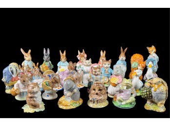 SET (26) BESWICK 'BEATRIX POTTER' FIGURINES