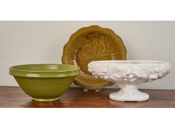 COMPOTE, GERMAN LEAF BOWL & ITALIAN BOWL