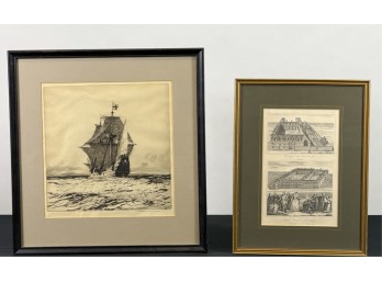 NORMAN WILKINSON (1878-1971) & (1) OTHER