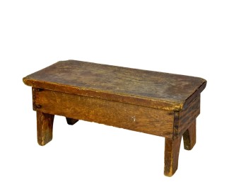 (19th c) CRICKET with BOOTJACK ENDS