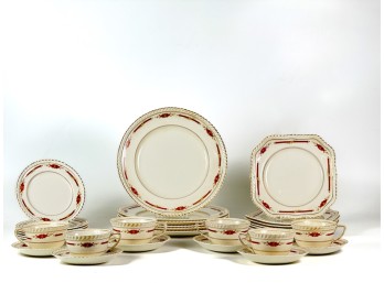 JOHNSON BROS 'GUILFORD' PORCELAIN LUNCHEON SET