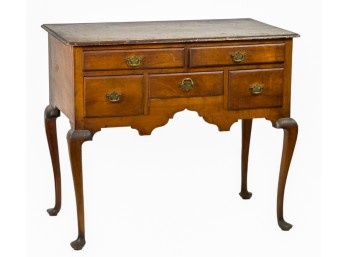 (18thc) QUEEN ANNE HIGHBOY BASE w ADDED TOP