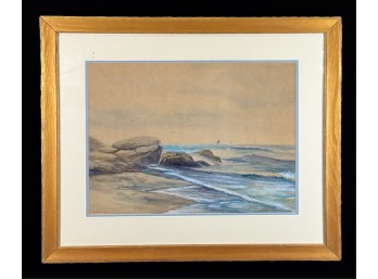 D.A. FISHER (1867-1940) 'MAINE COAST'