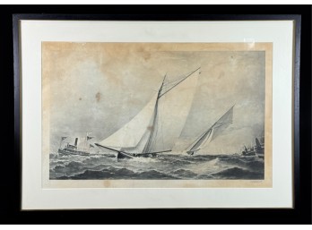 WILLIAM HALSALL (1841-1919) PENCIL SIGNED LITHO
