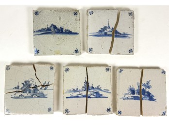 (5) DELFT TILES