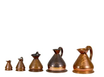 (5) COPPER HAYSTACK MEASURES