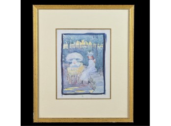 NICELY FRAMED MAURICE PRENDERGAST PRINT