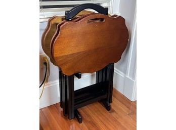 SET of FOUR POWELL TRAY TABLES