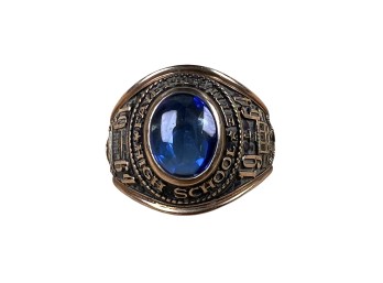 10K GOLD FAYETTEVILLE CLASS OF 1964 RING