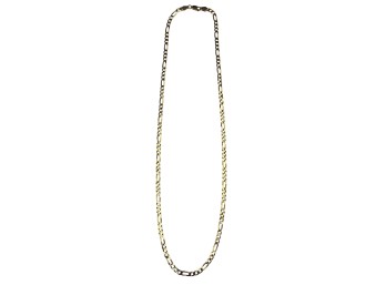 ITALIAN 14K GOLD FIGARO CHAIN