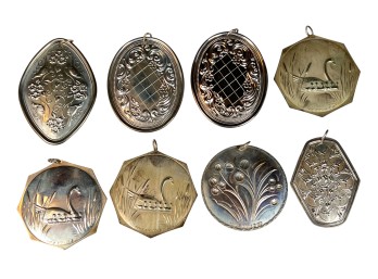 (8) TOWLE STERLING SILVER MEDALLIONS