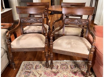 (4) ETHAN ALLEN DINING CHAIRS