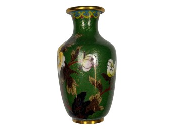 VINTAGE CHINESE CLOISONNE VASE