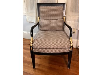 ETHAN ALLEN FRENCH EMPIRE STYLE ARM CHAIR
