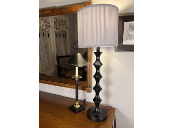 (2) DECORATIVE TABLE LAMPS