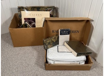 RALPH LAUREN TWIN SIZE BEDDING LOT