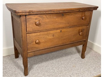 TWO DRAWER COMMODE