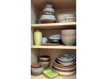 LARGE LOT MISCELLANEOUS POTTERY