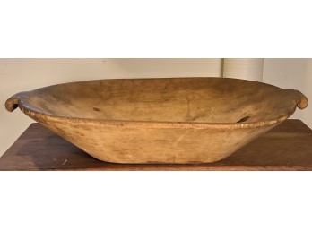 LARGE WOODEN TRENCHER