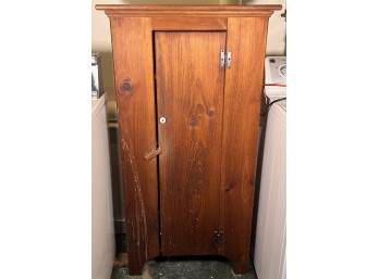 VINTAGE PINE JELLY CABINET