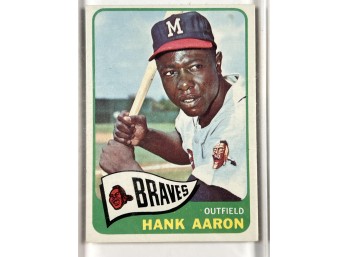 1965 TOPPS #170 HANK AARON
