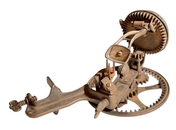 READING HARDWARE CO. CAST IRON APPLE PEELER