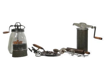 GENEROUS LOT of ANTIQUE KITCHEN TOOLS