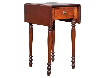 (19th c) SHERATON DROP LEAD STAND